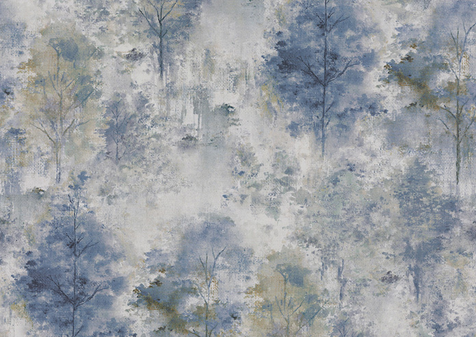 Woodland, Saxon Blue - Roman Blind - Image 6